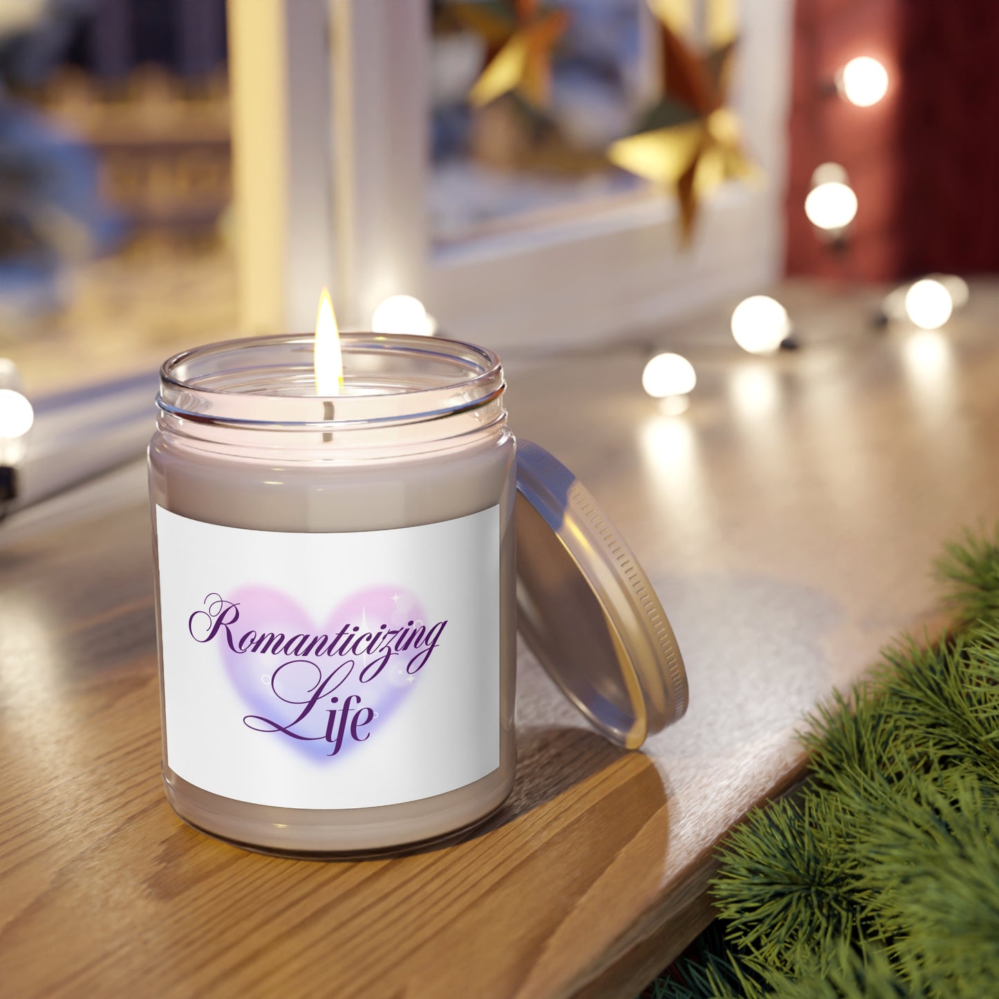 Non-toxic Natural Soy Candle 'Romanticizing Life'