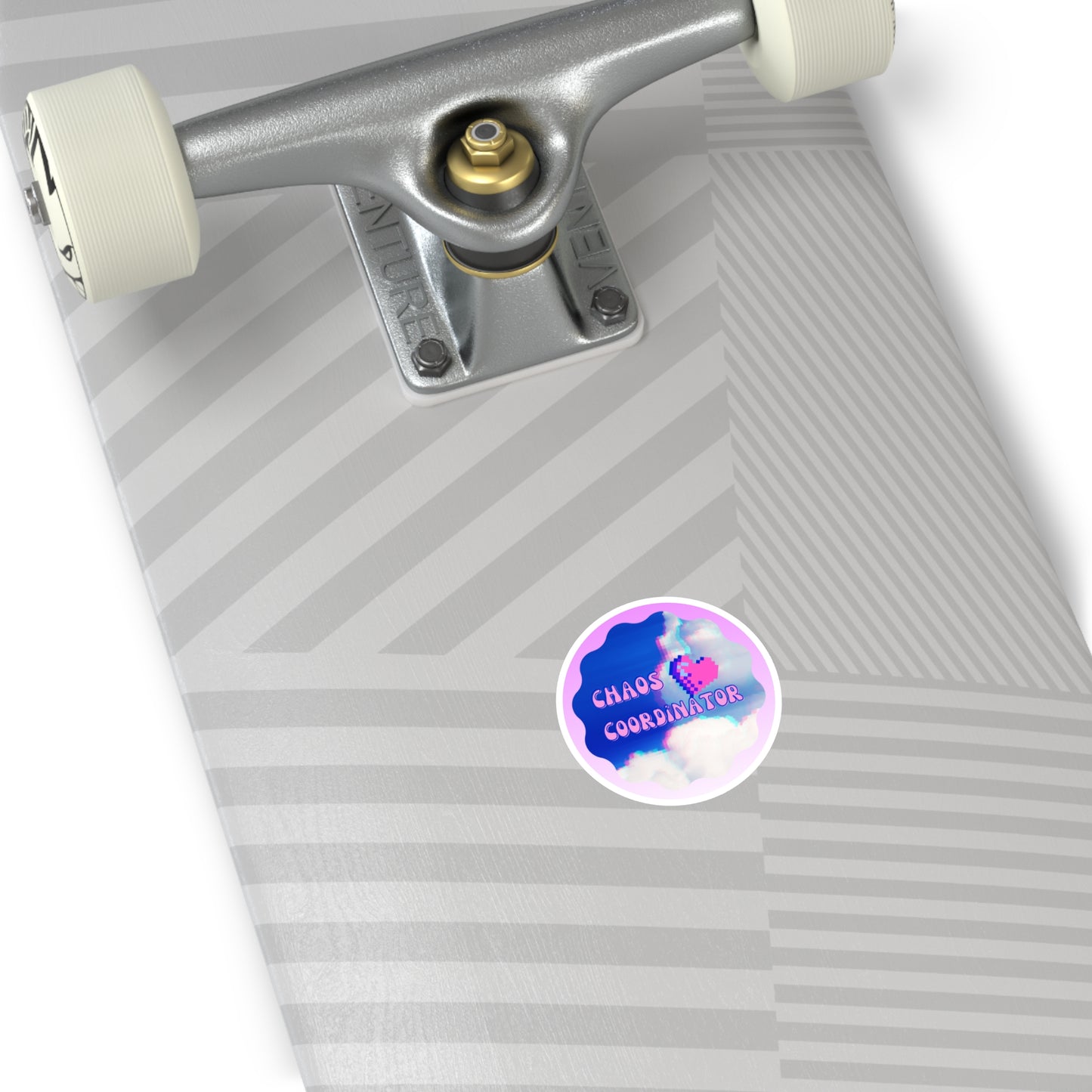 Sticker Retro Pixel Design 'CHAOS Coordinator', 5 Sizes Available