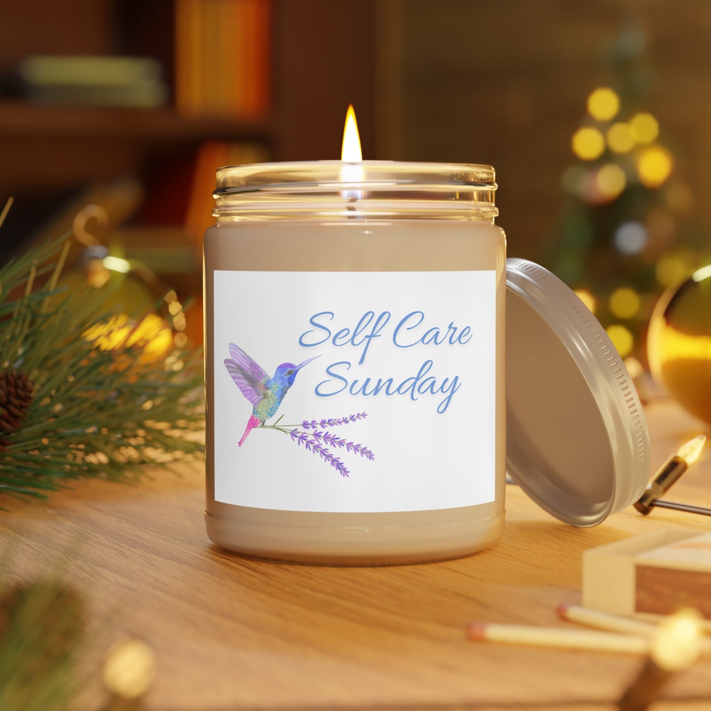 Non-toxic Natural Soy Candle 'Self Care Sunday'
