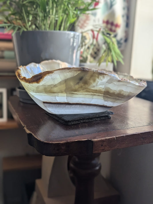 XL Raw Edge Onyx Bowl