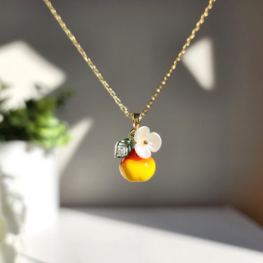 Apple Necklace