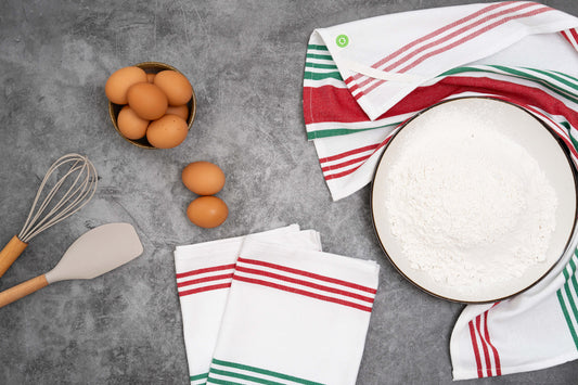 Striped Kitchen Towels