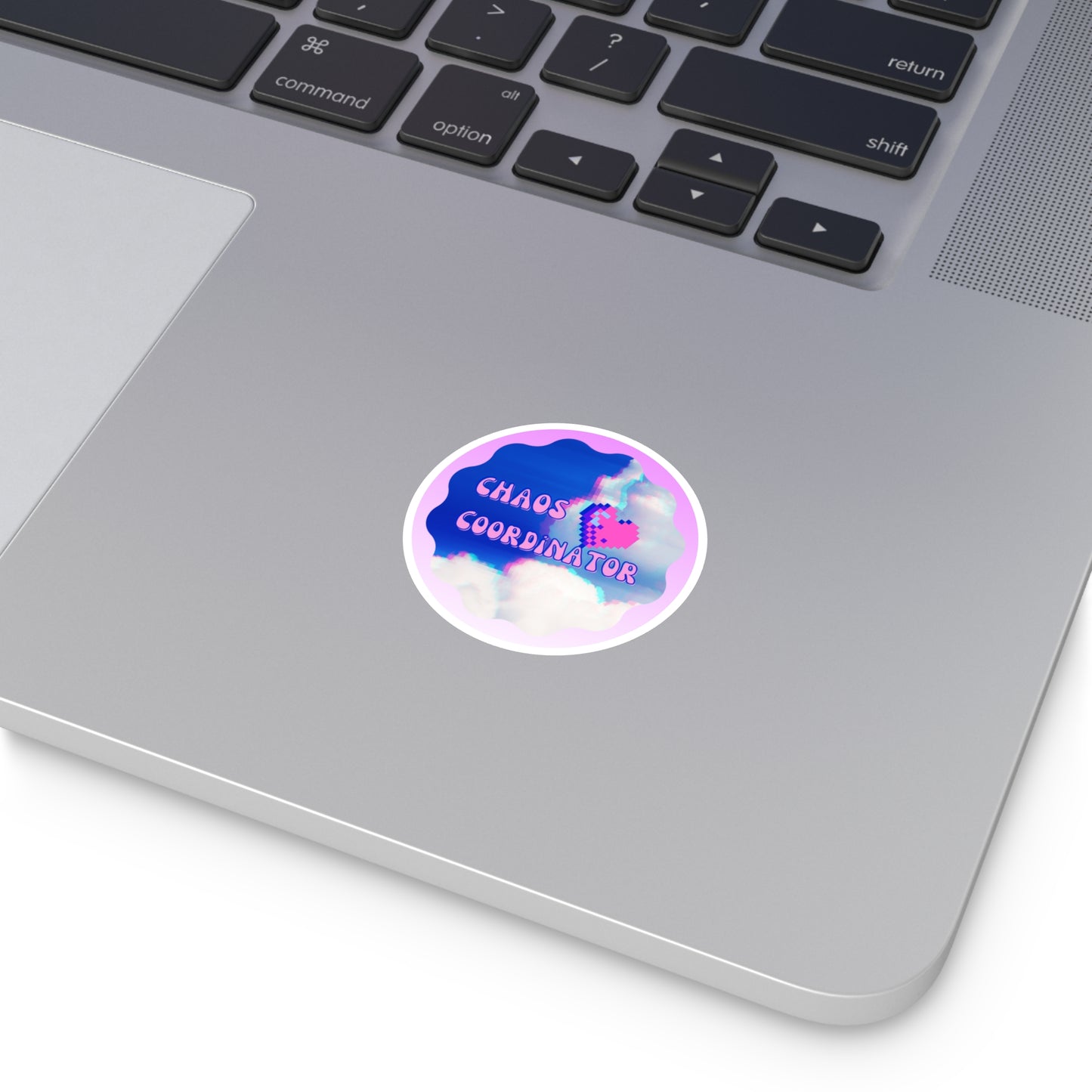 Sticker Retro Pixel Design 'CHAOS Coordinator', 5 Sizes Available