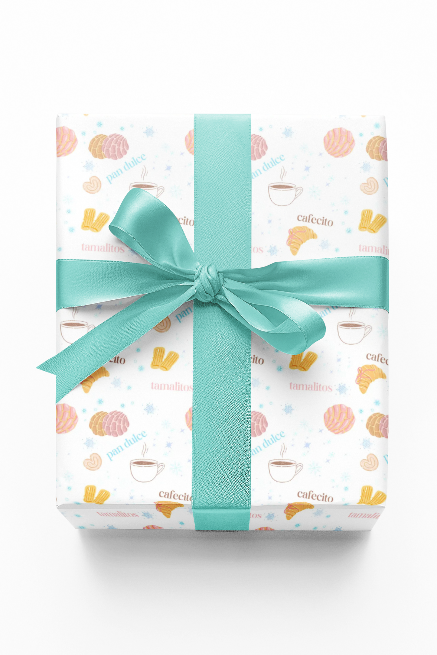 Pan Dulce & Cafecito Wrapping Paper (Glossy or Matte Finishes Available)